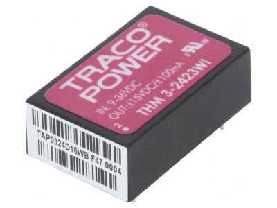 Convertor DC/DC 3W 9-36V la 15V și -15V DIP24 foto