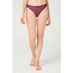 GS1186-21 Chilot tanga din plasa fina si benzi late elastice la spate
