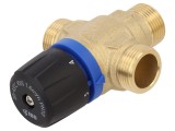 Vană termostatică IBO 3/4" KAT01006 pentru apă caldă menajeră 20-43&deg;C