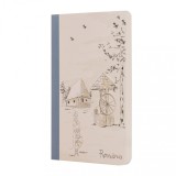 Agenda nedatata, Satul romanesc, cotor gri, foi albe, 10 x 14,5 cm, 144 pg, MB257 V2