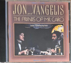 cd jon and vangelis the friend of mr cairo