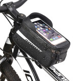 Suport Telefon IMPERMEABIL tip Geanta, montaj pe Motocicleta sau Bicicleta FAVLine Selection, Oem