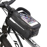 Suport telefon impermeabil tip geanta, montaj pe motocicleta sau bicicleta, AVEX