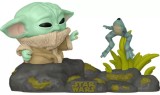 Cumpara ieftin Figurina - Pop! - Star Wars: Grogu with Frog (Bobblehead) | Funko