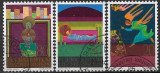 B0776 - Lichtenstein 1980 - 3v.stampilat,serie completa