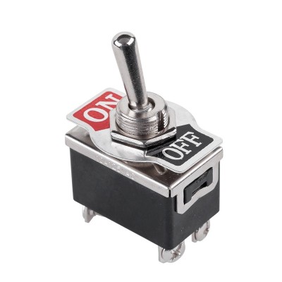 Comutator maneta 2x6A 250Vac ON-OFF KN3-201 foto