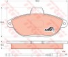 Set placute frana,frana disc FIAT SCUDO combinato (220P) (1996 - 2006) TRW GDB1216