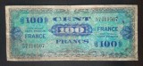 Bancnota Franța - 100 Francs 1944