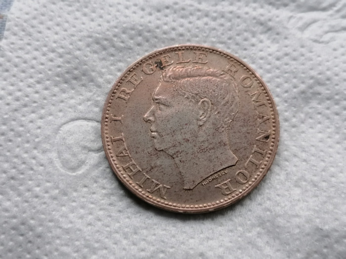 Moneda argint 500 lei 1944 .xf 1