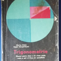 myh 32s - Manual matematica - Trigonometrie - clasa 10 - ed 1971