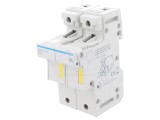Separator cu Fuzibil 14x51mm pentru Șină DIN 50A 690V 2 Poli