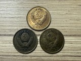 5 copeici - 1983-1991 - URSS - 3 bucăți