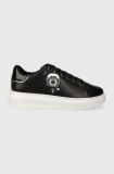 Cumpara ieftin Karl Lagerfeld sneakers din piele KAPRI MENS KL x DOUR DARCEL culoarea negru, KL95591