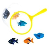 Set Jucarie de Pescuit cu Plasa si Pesti, 7 buc, Multicolor, CMCLASS