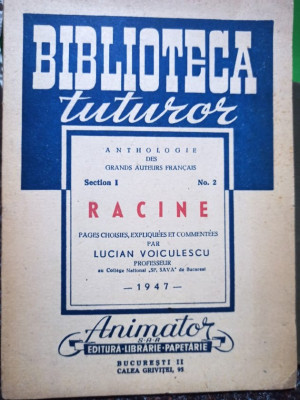 Lucian Voiculescu - Racine (1947) foto