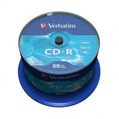 CD-R Verbatim, 700MB, 52X, 50 buc foto