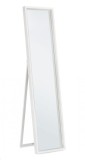 Cumpara ieftin Oglinda podea lemn alb Tiziano 40x6.5x170 cm