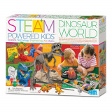 Kit stiintific - Lumea Dinozaurilor, STEAM Kids, 4M