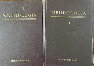 NEUROLOGIA volumul 1si 2- A. Kreindler ANUL 1957 . foto
