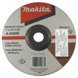 Makita A-80880 - Set discuri polizare inox 180x22.2x6 mm 10 bucati