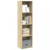 VidaXL Bibliotecă, stejar sonoma, 40x30x152 cm, lemn prelucrat 857878