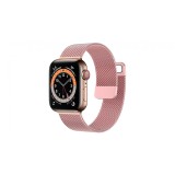 Curea Ceas SmartWatch pentru Apple Watch, bratara metalica magnetica 20 mm, sport, eleganta, rezistenta la indoituri, Comfy to Wear, Mov