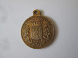Medalie/Medalion Franta-Expozitia Universala Lyon 1872 in stare f.buna, Europa
