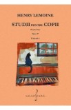 Studii pentru copii pentru pian. Opus 37. Caietul 1 - Henry Lemoine
