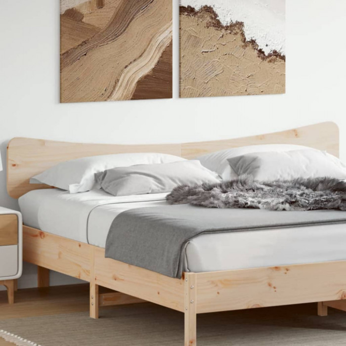 vidaXL Tăblie de pat, 200 cm, lemn masiv de pin
