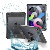 Husa pentru iPad Air 4 (2020) / Air 5 (2022) - ShellBox Waterproof IP68 - Black