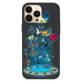 Husa compatibila cu Apple iPhone 15 Pro Max, Viceversa, model Gravity falls universe , Silicon, TPU, Transparent, Carcasa