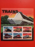 GRENADA, LOCOMOTIVE - BLOC MNH