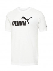 Tricou barbati Puma ESS No.1 Logo Tee Alb S foto