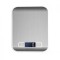 Cantar electronic de bucatarie, plat, ecran LCD, functie TARA, 5kg / 1g, argintiu