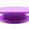 Platou rotativ pentru decorat prajituri si torturi, 27.5 x 7 cm, plastic, violet