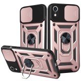 Husa iPhone XR protectie camera Techsuit CamShield Series, roz