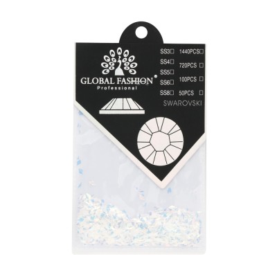 Decor pentru unghii, Swarovski, Romburi 3D, Global Fashion foto