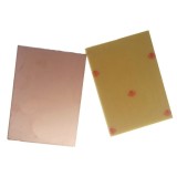 Cablu simplu FR4, 15x25cm, 1.5mm grosime, placat cupru 18u, Sticlotextolit