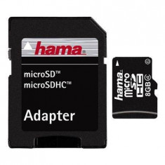 Card Hama Card microSDHC 8GB + Adaptor foto