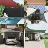 vidaXL P&acirc;nză de umbră Albastru și Alb 3,5 x 2 m 100% poliester Oxford 42031086