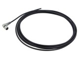 Cablu BALLUFF M12 5 pini unghiat 5m pentru senzori automatizări IP67