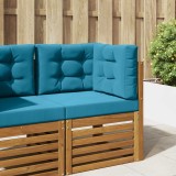 vidaXL Perna pentru canapea de exterior 3 pcs Albastru regal Poliester 900771