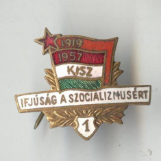 Insigna 1919-1957 Partidul comunist Maghiar