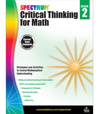 Spectrum Critical Thinking for Math, Grade 2 foto