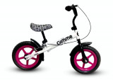 Bicicleta fara pedale 11 inch cu frana Nemo Pink