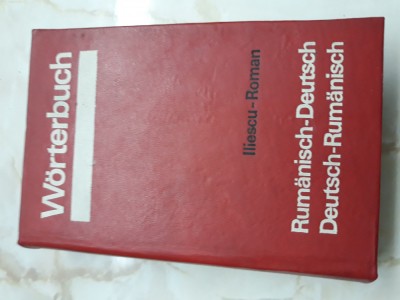 Dictionar german - roman / roman - german foto