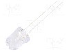 Dioda LED, 7,8mm, albastru, 8400...10000mcd, 20mA, 2,9...3,6V, OPTOSUPPLY - OSBB628131A