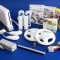 Set Nintendo Wii +150 jocuri+2manete+2volane Mario,Sonic,Dance,Sports,Lego,NFS