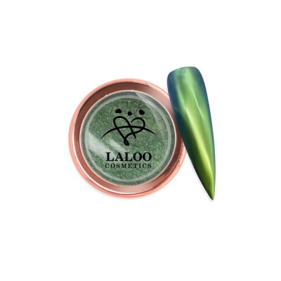 Pigment Oglindă Cameleon No.05 Verde/albastru Laloo foto