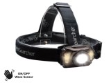 Lanternă LED NightSearcher NSHTLIGHTWAVE700R-C pentru cască, etanșă IP64, 700lm, 22h autonomie